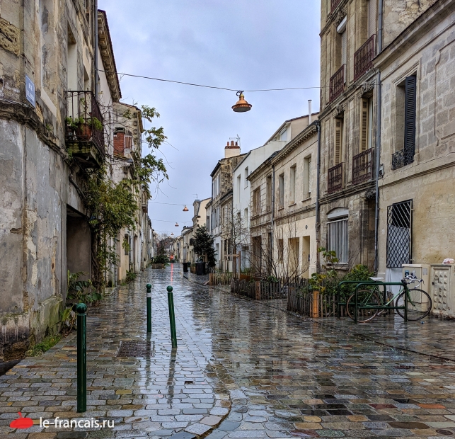 Бордо в дождливую погоду Фото: Илья Думов, le-francais.ru